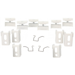 Комплект крепежей Zehnder BH+CVD1 (6 шт), белый