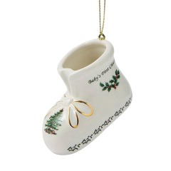 Елочная игрушка Spode Christmas Tree "Первый сапожок малыша" 4,5х4х7 см