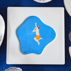 Блюдо декоративное by Claudia Palmarucci 26х26 см