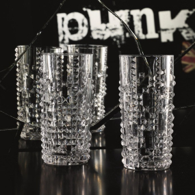 Набор бокалов лонгдринк Punk 390 мл, 4 шт