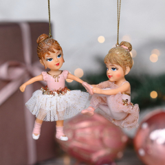 Игрушка на елку "Балерина на сцене" 11 см