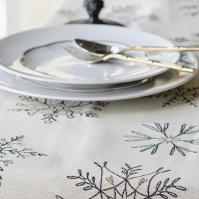 Скатерть круглая Cristallo Luce 170 см, цвет серебро