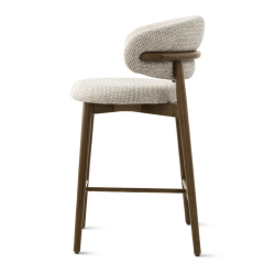 Стул полубарный Calligaris Oleandro CS2035, Hemp/Smoke