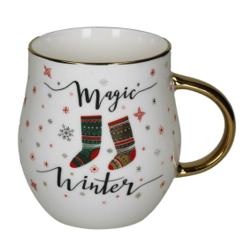 Кружка "Рождественские носки" 430 мл