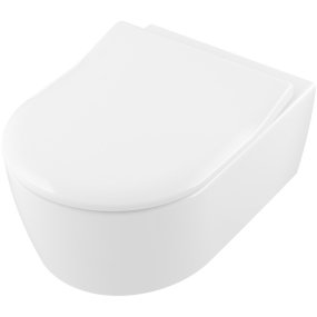 Унитаз подвесной Villeroy & Boch Avento 53х37 5656RS01, с сиденьем