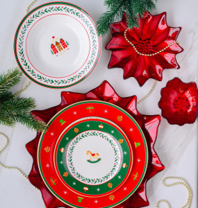 Набор посуды на 6 персон Christmas Toy, 18 предметов