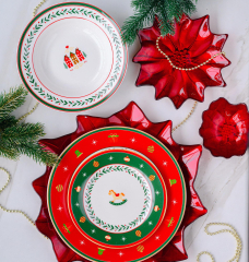 Набор посуды на 6 персон Christmas Toy, 18 предметов