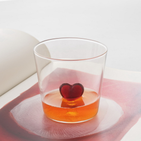 Стакан "Красное сердце" Cuore 350 мл