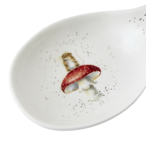 Подставка для ложки "Мышь и мухомор" 23 см