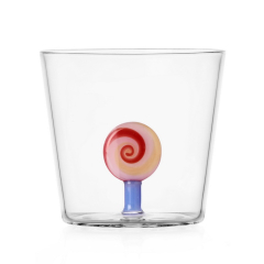 Стакан "Розовый леденец" Schiaccianoci 350 мл