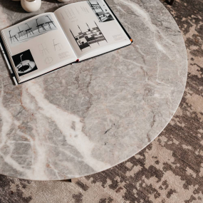 Стол журнальный Poltrona Frau Ilary 110х110