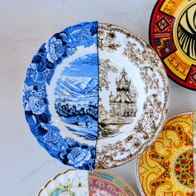 Тарелка глубокая Sofronia Hybrid 25 см