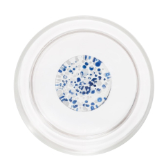 Стакан Teca Terrazzo 350 мл, синий/белый