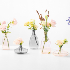 Ваза Un Fiore 13 см, розовая