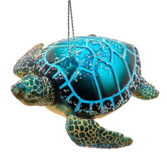 Игрушка на елку "Морская черепаха" 5,1 см