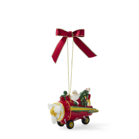 Елочная игрушка Spode Christmas Tree Ornaments "Самолет" 6,5 см