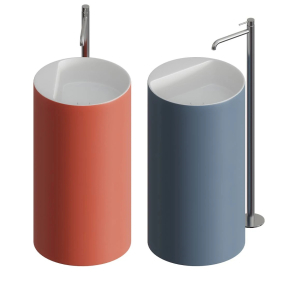 Раковина Antonio Lupi Simplo, 45х45, из Colormood, цвет на выбор