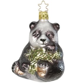Новогодняя игрушка "Панда" 9 см