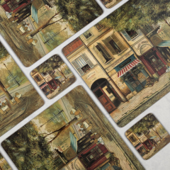 Набор подставок под тарелку Parisian Scenes 29,8х40,1 см, 4 шт