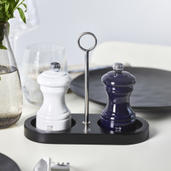 Подставка для мельниц Linea 19х15,5 см, цвет черный матовый