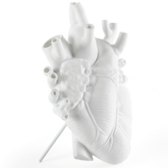 Ваза Love in Bloom 25 см, белая