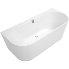 Ванна квариловая Villeroy & Boch Oberon 2.0 180х80, с панелью, UBQ180OBR9CD00V-01