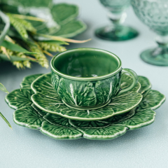 Чашка чайная с блюдцем Couve Natural 227 мл