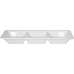 Менажница Etoile Bianco 34х12 см, 3 сектора