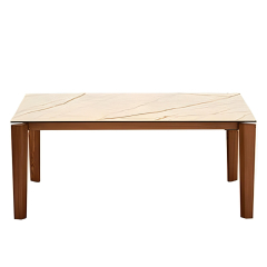 Стол Calligaris Dogma 180(240)х100, Golden Statuary Marble