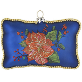 Елочная игрушка "Подушка" 7 см