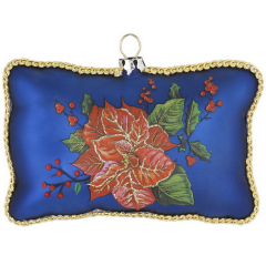 Елочная игрушка "Подушка" 7 см