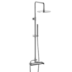 Душевая система iB Rubinetti Whynot WN127CC, лейка 25 см, хром