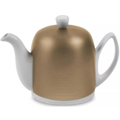 Заварник Salam Blanche 1 л, цвет белый/бронза