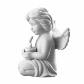Фигурка "Ангел с кашпо" 10 см