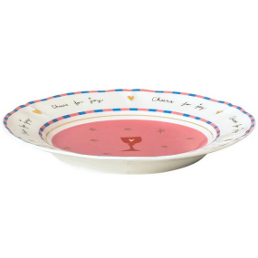 Тарелка салатная "Бокал" Il Frutto Della Passione 20,5 см