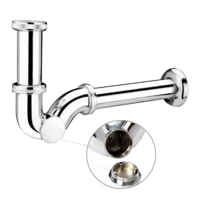 Сифон для биде McAlpine 225CB, 1,1/4x32 мм, хром