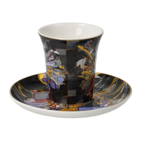 Чашка для эспрессо с блюдцем Fire in the Belly 100 мл