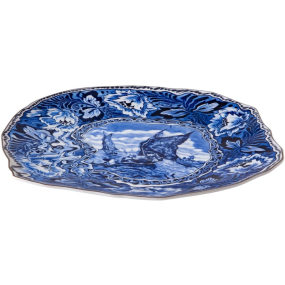 Тарелка столовая "Маастрихтский корабль" Classics on Acid 28 см