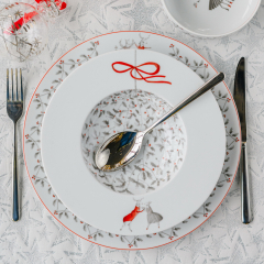 Тарелка глубокая Vista Alegre Noel 25 см