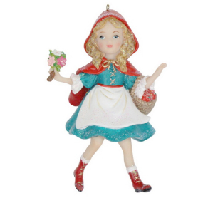 Новогодняя игрушка "Красная Шапочка" 11 см