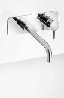 Внешняя часть iB Rubinetti MilanoTorino EMT206CC смесителя для раковины, хром