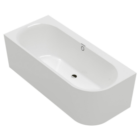 Ванна квариловая Villeroy & Boch Oberon 2.1 180х80 L, с сифоном, белая