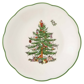 Блюдо для торта на ножке Christmas Tree 18 см