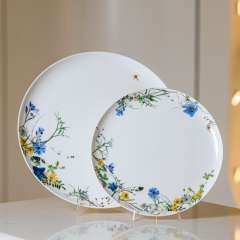 Тарелка столовая Brillance Fleurs des Alpes 27 см