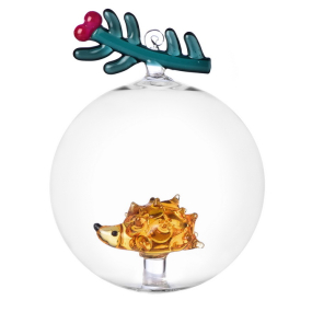 Елочный шар "Еж" Woodland Tales 8 см