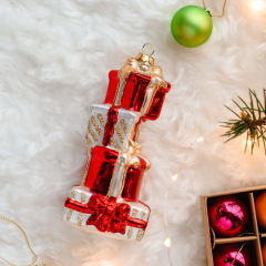 Новогодняя игрушка "Подарки" 13 см, цвет в ассортименте