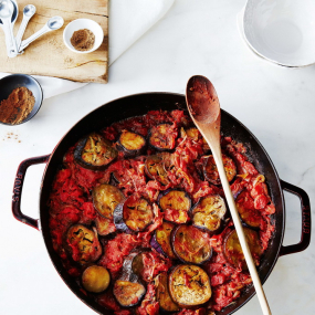 Сковорода круглая с двумя ручками Staub Specials 26 см, вишневая