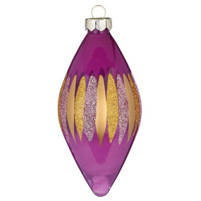 Елочная игрушка "Сосулька" 12,5 см