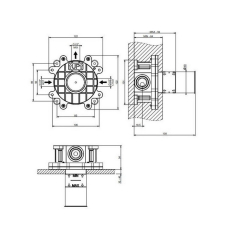 Внутренняя часть Gessi Anello 63412.239 смесителя