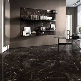 Керамогранит Rondine Canova 120x280 Lap, Emperador, 6 мм